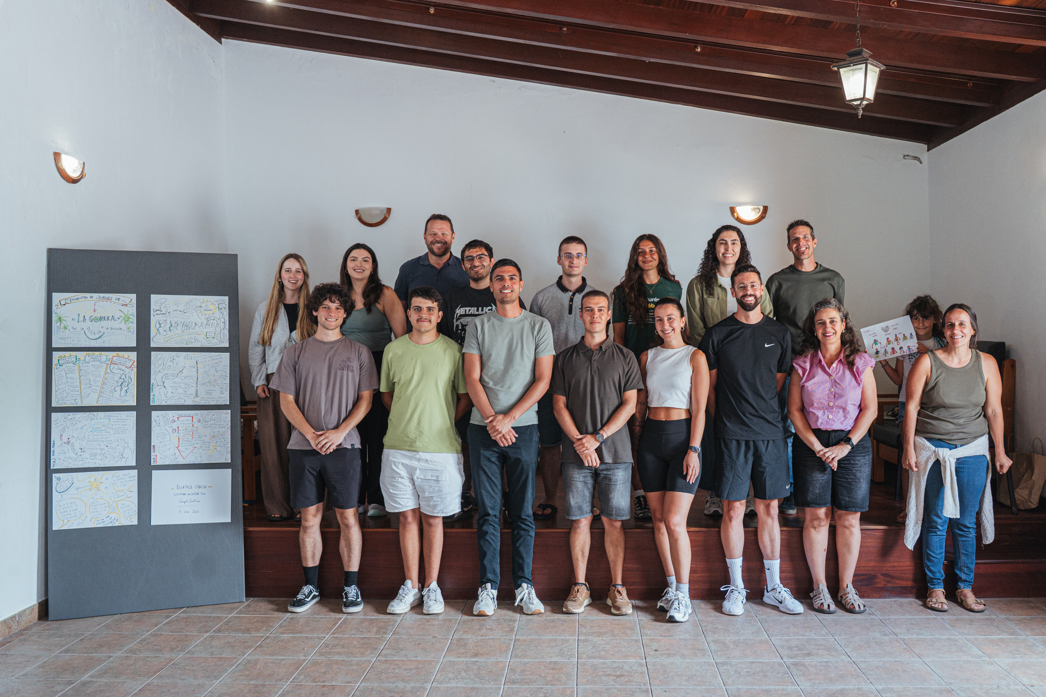 Éxito del II Encuentro de jóvenes en la Gomera